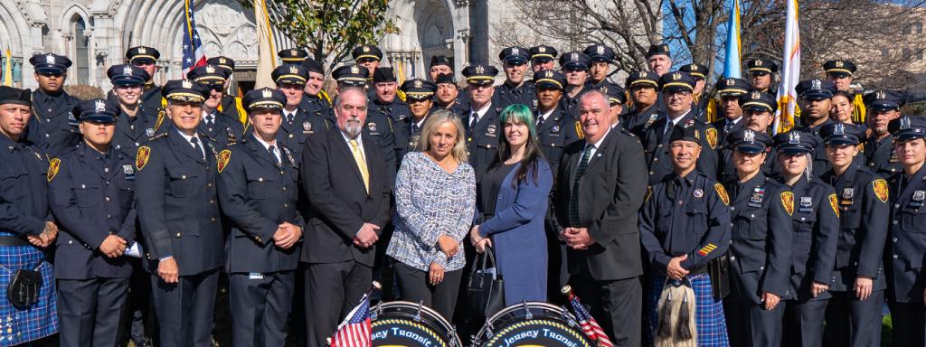 group photo of NJTPD